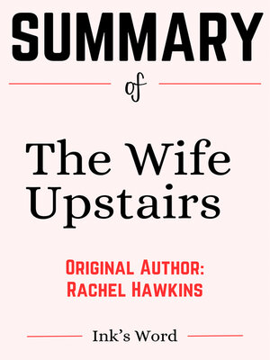 cover image of Study Guide of the Wife Upstairs by Rachel Hawkins